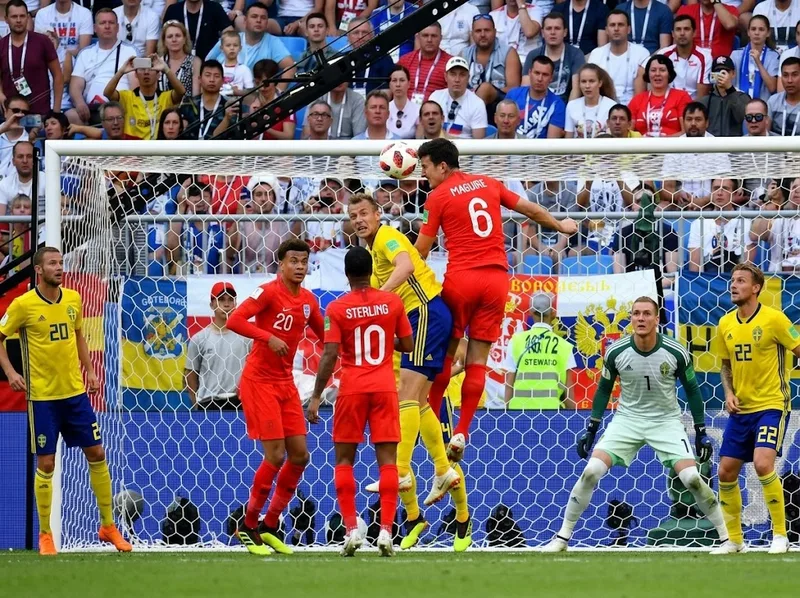 Tuyển Anh sử dụng hệ thống ba trung vệ và tiến vào bán kết World Cup 2018.