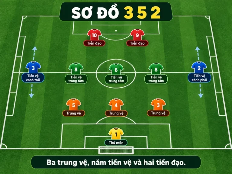 Sơ đồ 3 5 2: Chiến thuật linh hoạt và cách áp dụng hiệu quả